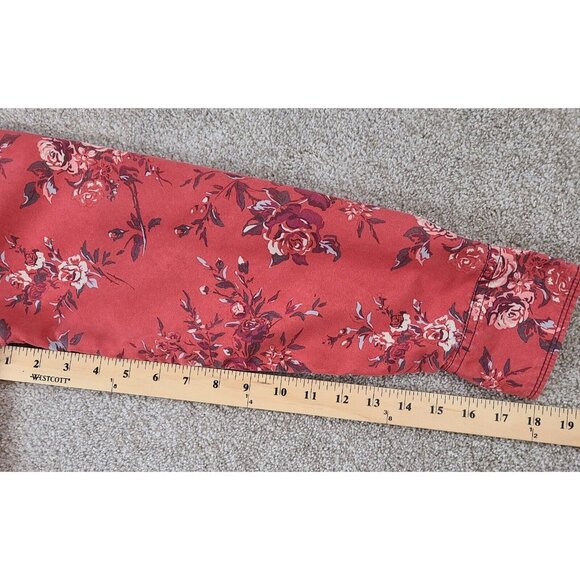 OOAK Magnolia Boho Indie Upcycled Art Jacket Western Country Gypsy Chic Women M - Picture 13 of 16